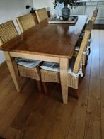 Eethoek met 6 stoelen, Ophalen, Gebruikt, 50 tot 100 cm, Vijf personen of meer