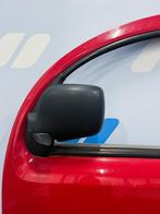 Renault Kangoo Voorportier links rood met spiegel 801015880R, Gebruikt, -, Deur, -