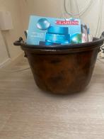 Massive Rood koperen emmer 5 kg, Ophalen of Verzenden, Gebruikt, Overige materialen, Pot, Bus of Blik