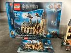 LEGO 75954 Harry Potter Hogwarts Zweinstein Grote Zaal, Ophalen of Verzenden, Zo goed als nieuw, Complete set, Lego