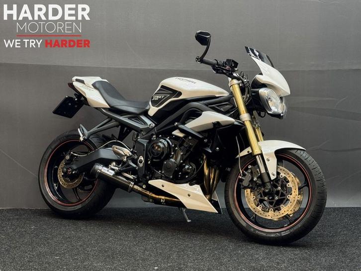*VERKOCHT* TRIUMPH STREET TRIPLE 675 (bj 2016), Motoren, Motoren | Triumph, Bedrijf, Naked bike, 12 t/m 35 kW, 3 cilinders, Minimaal motorrijbewijs A2