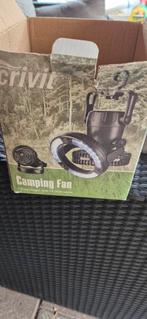 Camping ventilator met lampje, Caravans en Kamperen, Ophalen of Verzenden, Zo goed als nieuw