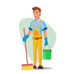 Mannelijke schoonmaker / huishoudelijke hulp, Starter, Overige vormen
