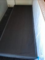 Zwart Bed 80x200 + Matras & Dekbed, Ophalen, Gebruikt, Eenpersoons, Zwart