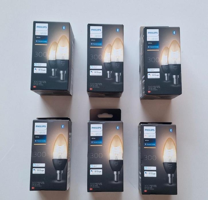 Philips hue Filament Candle White met E14 fitting NIEUW, Huis en Inrichting, Lampen | Losse lampen, Nieuw, Led-lamp, E14 (klein)
