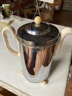 Porseleinen koffiepot Petrus Regout met Benraad houder., Antiek en Kunst, Ophalen of Verzenden