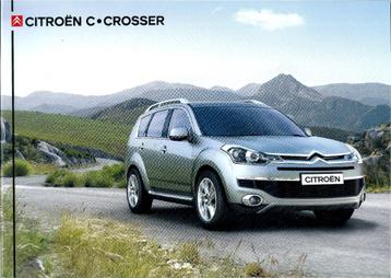 Brochure Citroen C-Crosser 2007 beschikbaar voor biedingen