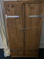 Robuuste houten kast / kledingkast, Huis en Inrichting, Ophalen, Gebruikt, 100 tot 150 cm, 150 tot 200 cm
