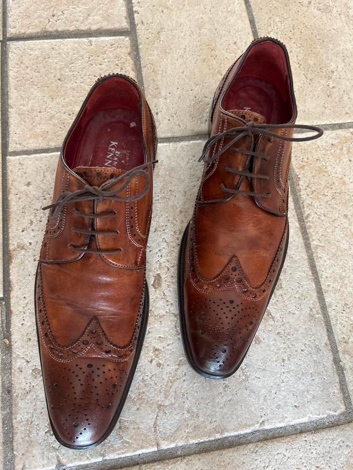 Daniel Kenneth Bruine Veterschoenen, Kleding | Heren, Schoenen, Zo goed als nieuw, Veterschoenen, Bruin, Ophalen of Verzenden
