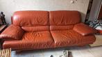 Italiaans lederen Natuzzi bankstel - 2,5 zits, Huis en Inrichting, Banken | Bankstellen, Driepersoons, 75 tot 100 cm, Zo goed als nieuw