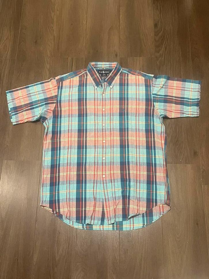 Ralph Lauren Overhemd – Meerkleurig L (Heren), Kleding | Heren, Overhemden, Zo goed als nieuw, Halswijdte 41/42 (L), Blauw, Ophalen of Verzenden