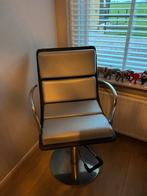 Kapperstoel - Stijlvol en Comfortabel!, Huis en Inrichting, Bureaustoelen, Ophalen of Verzenden, Gebruikt, Grijs, Bureaustoel
