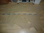 Beige 4 grote resten soepel echt leer rundleer, Nieuw, 30 tot 120 cm, Beige, Leer of Kunstleer