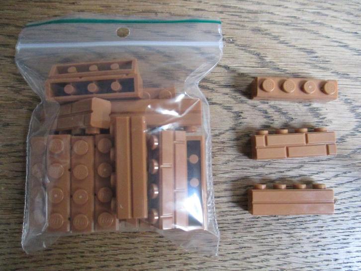 LEGO Masonry Brick/ Baksteen-motief p 20st Medium Nougat, Kinderen en Baby's, Speelgoed | Duplo en Lego, Nieuw, Lego, Ophalen