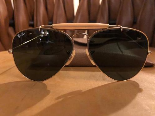 Vintage B&L Ray-Ban Aviator Outdoorsman 58mm zonnebril O4, Sieraden, Tassen en Uiterlijk, Zonnebrillen en Brillen | Heren, Gebruikt