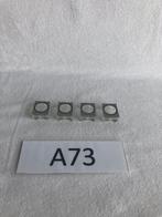 Lego patrijspoort lichtgrijs (raam) 1x1x2 uit set 10020, Lego, Lego, Lego, Ophalen of Verzenden