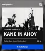 Concertkaarten Kane, Tickets en Kaartjes, Twee personen