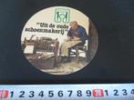sticker uit de oude schoenmakerij ambacht eve+adam shoes, Verzamelen, Ophalen, Zo goed als nieuw, Bedrijf of Vereniging