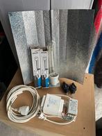 Kweeklamp set ELT met hamerslagkap en 3 lampen gebruikt, Ophalen, Gebruikt
