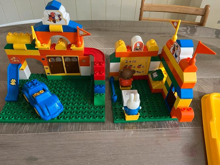 Nijntje bouwblokken in doos, Kinderen en Baby's, Speelgoed | Duplo en Lego, Gebruikt, Duplo, Ophalen of Verzenden