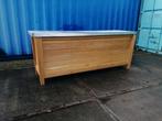 Mobiele Buitenkeuken eiken Bartafel/BBQ tafel+zinkblad, Tuin en Terras, Buitenkeukens, Ophalen, Zo goed als nieuw, Houtskool