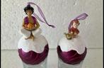 Disney Aladdin - set van 2 kerstballen, Ophalen, Zo goed als nieuw, Beeldje of Figuurtje