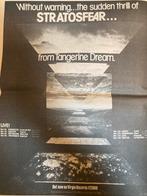 TANGERINE DREAM Stratosfear  A3 advertentie, Ophalen of Verzenden