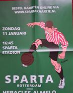Sparta - Heracles 2025/2026, Ophalen of Verzenden, Nieuw, Sparta, Poster, Plaatje of Sticker
