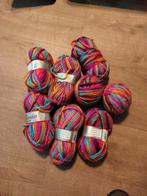8 bollen nieuw garen, regenboog, Ophalen, Zo goed als nieuw, Breien of Haken, Wol of Garen