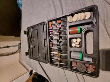 Tools set  schuur slijp en polijst set nieuw  beschikbaar voor biedingen