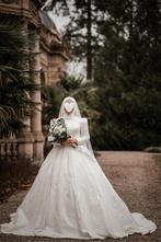 Bruidsjurk / Gelinlik, Ophalen, Zo goed als nieuw, Wit, Trouwjurk