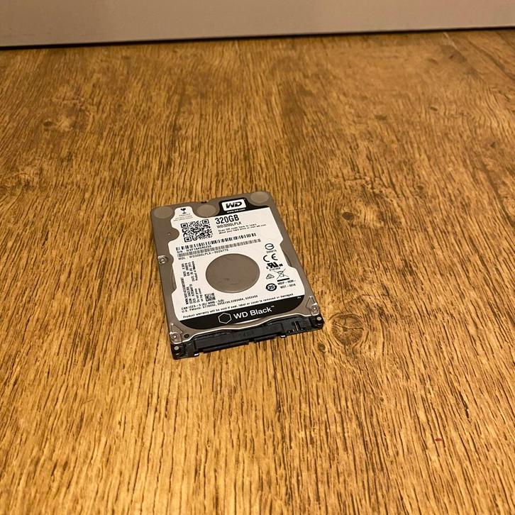 Western Digital 320GB WD Black 2,5inch, Computers en Software, Harde schijven, Gebruikt, Laptop, Intern, HDD, SATA, Ophalen of Verzenden