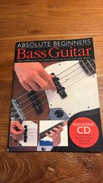 Bas Gitaar voor beginners met cd, Boeken, Ophalen of Verzenden, Zo goed als nieuw, Instrument