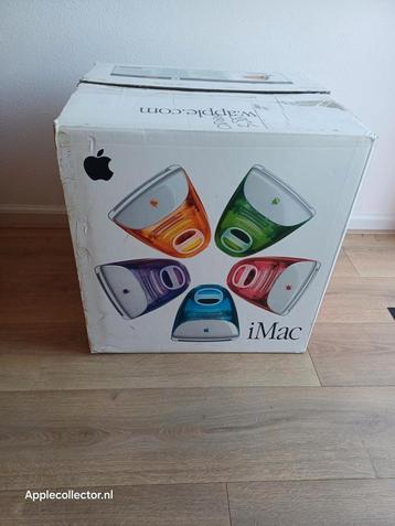 Imac g3 tangerine boxed 266mhz beschikbaar voor biedingen