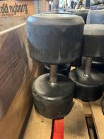 1 x 46 kg rubberen dumbell gewicht, Sport en Fitness, Fitnessmaterialen, Dumbbell, Fitness world, Ophalen, 1 x 46 kg
