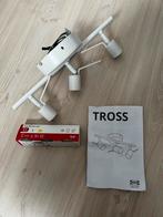 IKEA TROSS Plafondlamp 3 Spots + LED Lampen, Huis en Inrichting, Lampen | Plafondlampen, Ophalen, Nieuw, Metaal