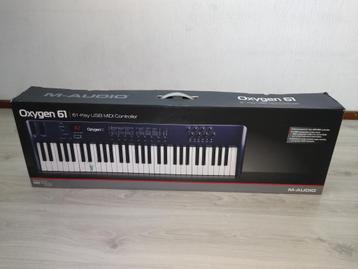 M-Audio Oxygen 61 MIDI Keyboard beschikbaar voor biedingen