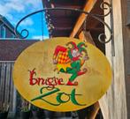 Dubbelzijdig BRUGSE ZOT uithangbord, Ophalen of Verzenden, Nieuw, Reclamebord
