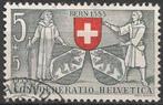 Zwitserland No.580 O. ADV. no.73 T., Postzegels en Munten, Postzegels | Europa | Zwitserland, Verzenden, Gestempeld