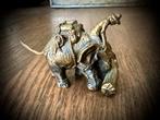 Olifant Bronzen beeldje Antiek brons bronsje dier curiosa, Antiek en Kunst, Ophalen, Brons