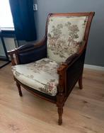 Vintage fauteuil Jachtpatroon, Huis en Inrichting, Gebruikt, 75 tot 100 cm, Hout, 50 tot 75 cm