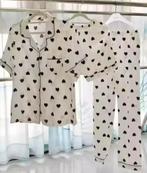 Pyama 3 delig katoen maat S NIEUW 3 varianten, Kleding | Dames, Verzenden, Nieuw