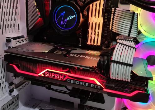 MSI GeForce RTX 3080 Ti SUPRIM X 12G, Computers en Software, Videokaarten, Zo goed als nieuw, Nvidia, PCI-Express 4.0, GDDR6, HDMI