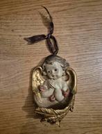 Prachtig Wijwater bakje Engel met vleugels, Antiek en Kunst, Antiek | Religie, Ophalen of Verzenden