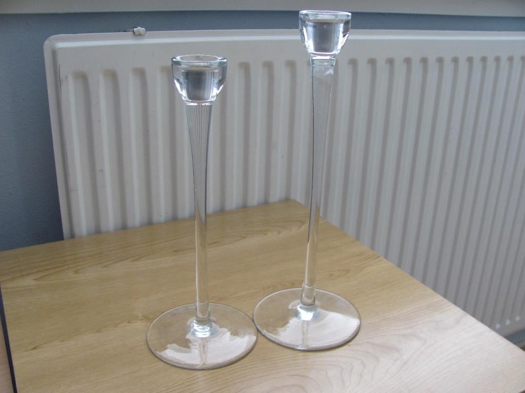 Kaarsen standaards, Ophalen of Verzenden, Gebruikt, Overige materialen, 25 tot 50 cm