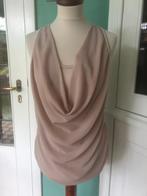 Als nieuwe Ambika top met watervalhals maat 36-38., Kleding | Dames, Tops, Beige, Ophalen of Verzenden, Zo goed als nieuw, Ambika