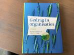 Gedrag in organisaties isbn 9789043031110, Verzenden, Nieuw, HBO