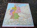 Duitsland, staatkundig, Antiek en Kunst, Antiek | Schoolplaten, Ophalen of Verzenden, Aardrijkskunde