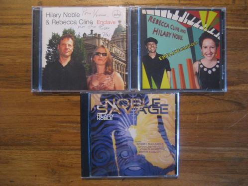 3 Cd's Hilary Noble & Rebecca Cline (Enclave/Diaspora/Savage, Cd's en Dvd's, Cd's | Jazz en Blues, Gebruikt, Jazz en Blues, 1980 tot heden