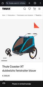 Thule Coaster XT fietskar in hele goede staat met een hoes, Ophalen, Zo goed als nieuw, Kinderkar